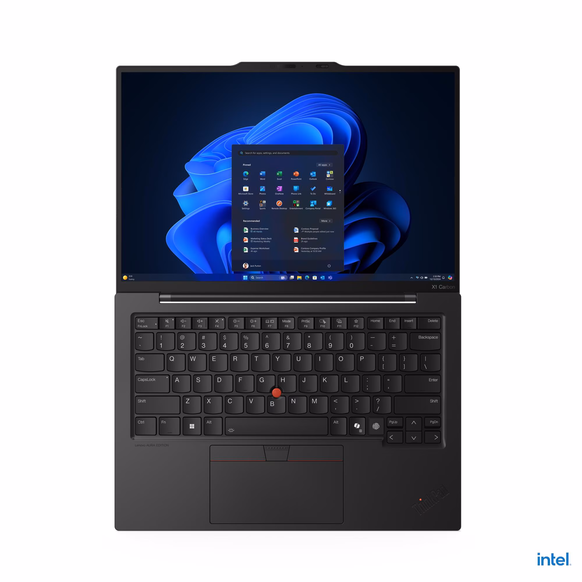 Laptop Lenovo ThinkPad X1 Carbon Gen 13 Aura Edition Ultra 7-258V/32GD5/1TBSSD/14.0 2.8K /Win11Pro/3Y (21NS010CVN)