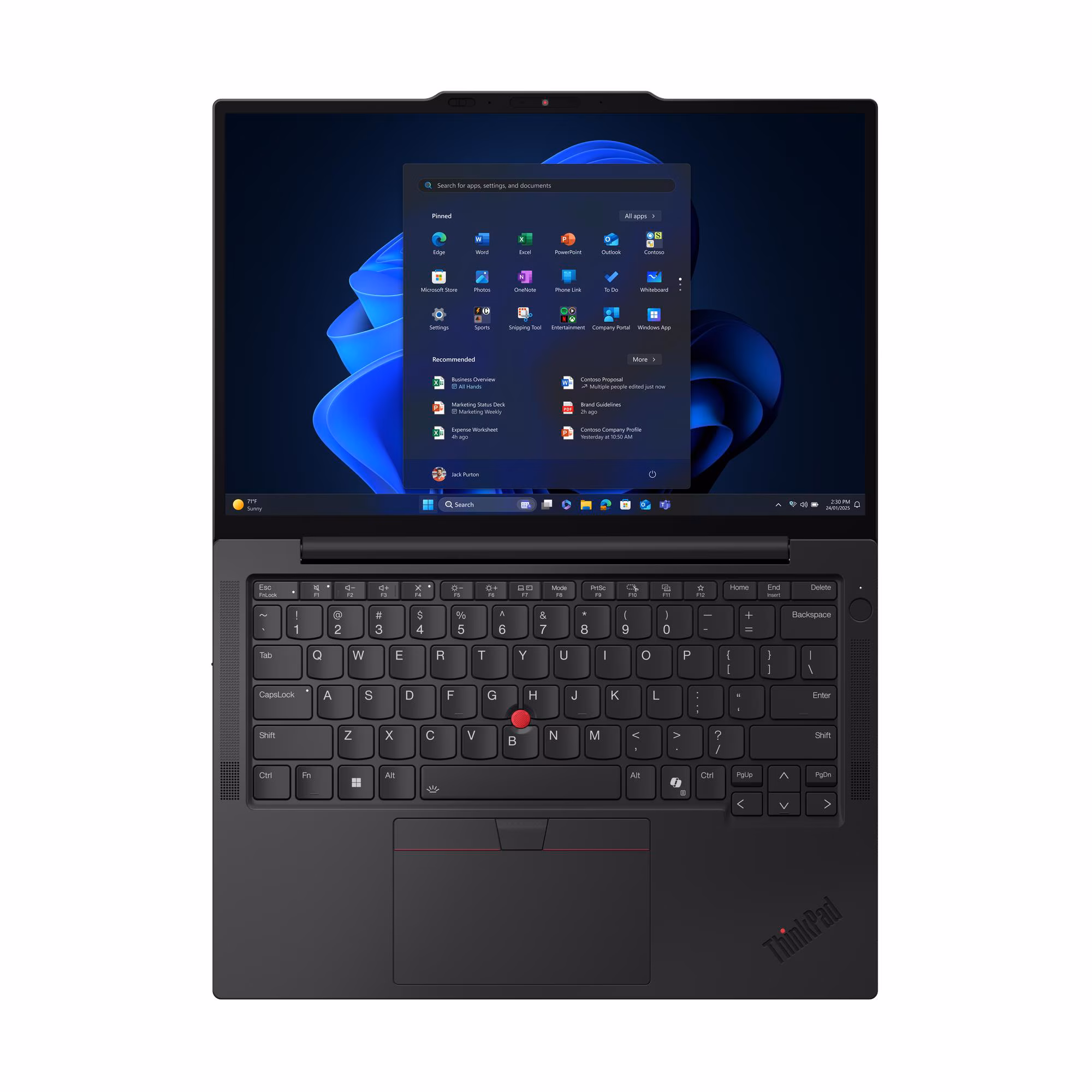 Laptop Lenovo ThinkPad X13 Gen 6 Ultra 7-255H/32GD5/1TB SSD/13.3 WUXGA Touch/Win11Pro/3Y (21RK00AUVN)