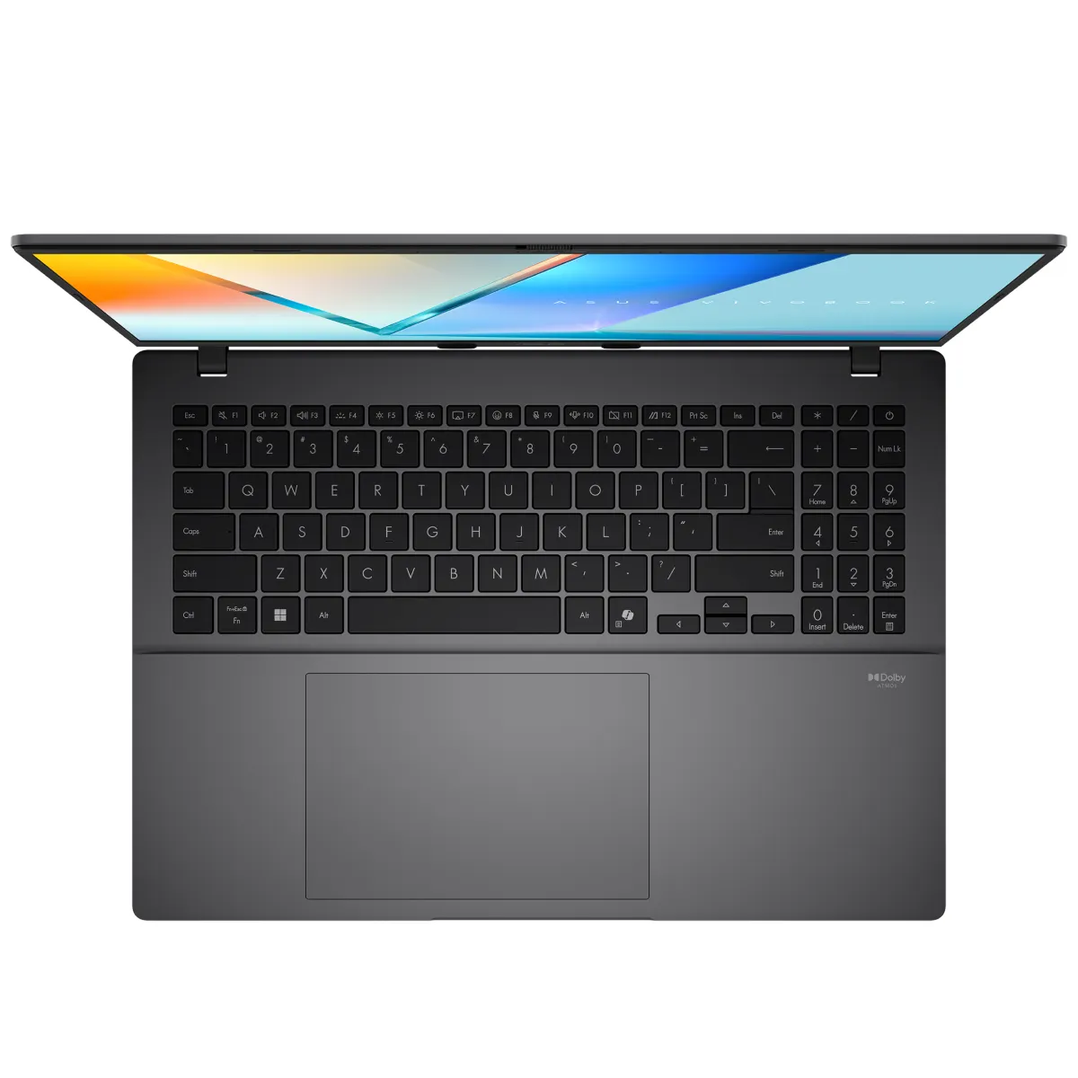 Laptop Asus Vivobook S16 (S3607QA-SH040WS) (Snapdragon X-X1-26-100/16GB/512GB/W11H/16.0FHD/Xám Đen)