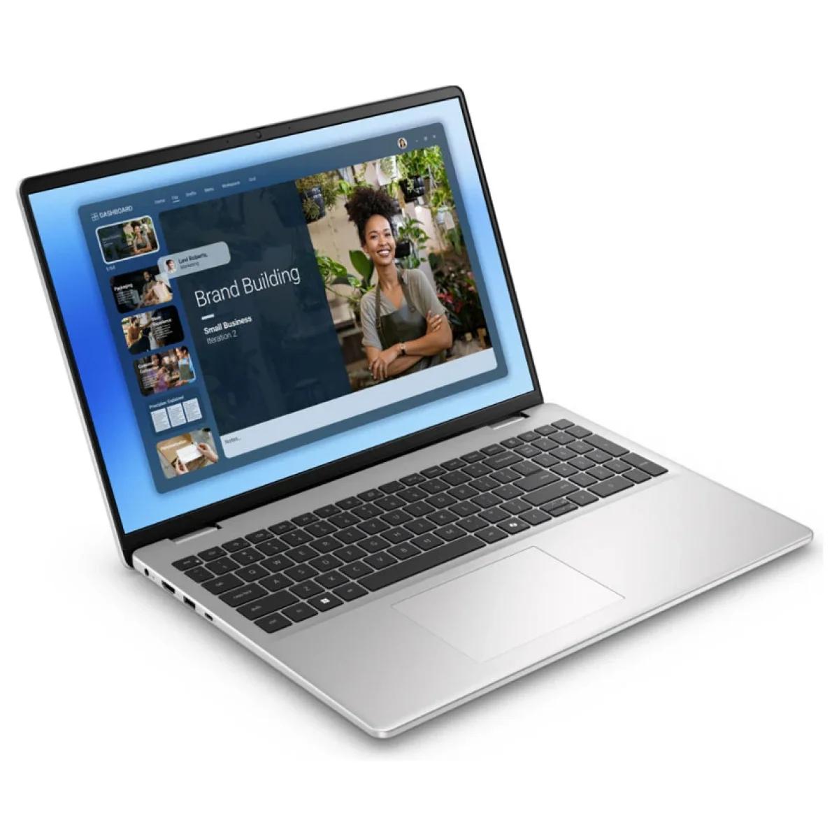 Laptop Dell 16 DC16251 (P131F001)(Core 5 120U, 8GB, 512GB, W11H, Home&Business 2024, 16.0FHD+ Touch, Bạc)