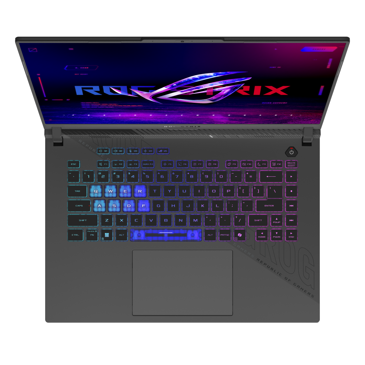 Laptop ASUS ROG Strix G16 (G614PH-RV176W)(Ryzen 9-8940HX, 16GB, 512GB, RTX 5050_8GB, 16.0FHD+ 165Hz , W11H, Xám)