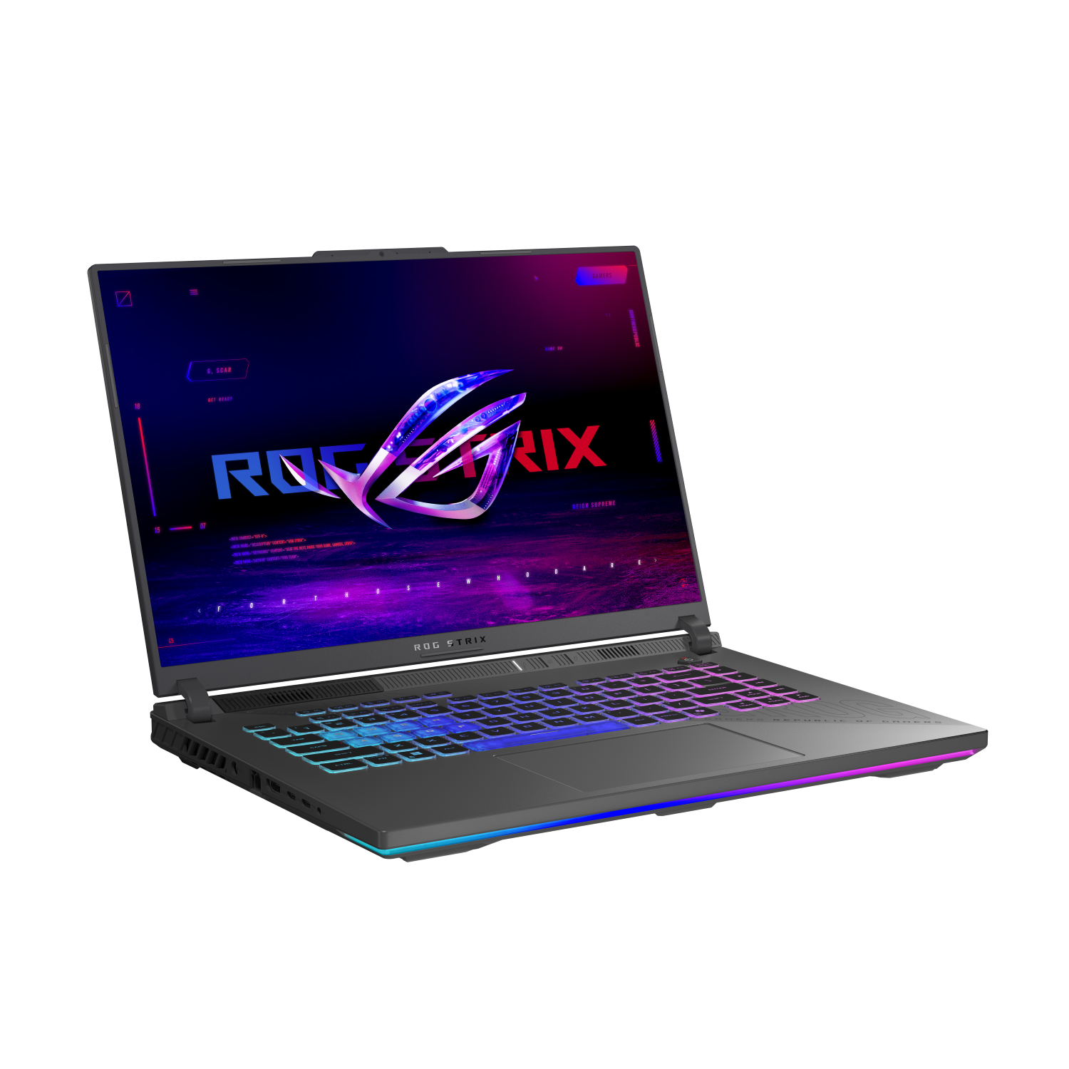 Laptop ASUS ROG Strix G16 (G614PM-TS147W)(Ryzen 9-8940HX, 16GB, 512GB, RTX 5060_8GB | 16.0 2.5K 300Hz, W11H, Xám)