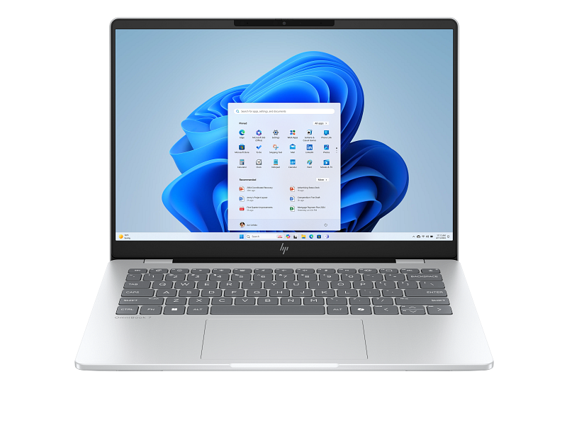 Laptop HP OmniBook 7 14-fr0027TU (C1MN1PA)(Ultra 7-255U, 16GB, 512GB SSD, W11H, OfficeH24+M365B, 14"2K ,Bạc)